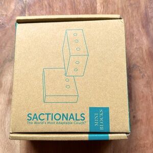 Sactional Mini Block set in Natural